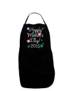 Happy Mother's Day (CURRENT YEAR) Dark Adult Apron by TooLoud-Bib Apron-TooLoud-Black-One-Size-Davson Sales