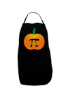 Pumpkin Pi Pumpkin Pie Thanksgiving Dark Adult Apron-Bib Apron-TooLoud-Black-One-Size-Davson Sales