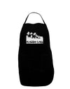 Florida Love - Palm Trees Cutout Design Dark Adult Apron by TooLoud-Bib Apron-TooLoud-Black-One-Size-Davson Sales