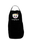 I'm Egg Nog-stic - Cute Egg Nog Dark Adult Apron by TooLoud-Bib Apron-TooLoud-Black-One-Size-Davson Sales