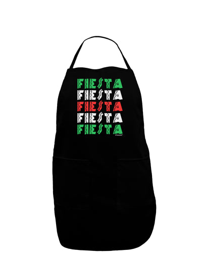 Cinco Fiestas Dark Adult Apron by TooLoud-Bib Apron-TooLoud-Black-One-Size-Davson Sales