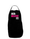 Aca Believe It Dark Adult Apron-Bib Apron-TooLoud-Black-One-Size-Davson Sales