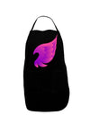 Cute Single Angel Wing Dark Adult Apron-Bib Apron-TooLoud-Black-One-Size-Davson Sales