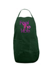 Feel The Vibe Dark Adult Apron-Bib Apron-TooLoud-Hunter-One-Size-Davson Sales