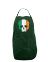 Skull Flag Ireland Dark Adult Apron-Bib Apron-TooLoud-Hunter-One-Size-Davson Sales