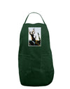 CO Mountain Scenery Watercolor Dark Adult Apron-Bib Apron-TooLoud-Hunter-One-Size-Davson Sales