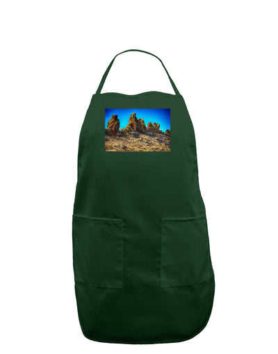 Crags in Colorado Dark Adult Apron by TooLoud-Bib Apron-TooLoud-Hunter-One-Size-Davson Sales