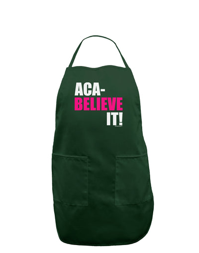 Aca Believe It Dark Adult Apron-Bib Apron-TooLoud-Hunter-One-Size-Davson Sales