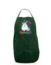 I love Unicorns Dark Adult Apron-Bib Apron-TooLoud-Hunter-One-Size-Davson Sales