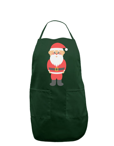 Cute Santa Claus Christmas Dark Adult Apron-Bib Apron-TooLoud-Hunter-One-Size-Davson Sales