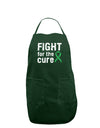 Fight for the Cure - Light Green Ribbon Celiac Disease Dark Adult Apron-Bib Apron-TooLoud-Hunter-One-Size-Davson Sales