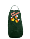 Happy Halloween Cute Candy Corn Dark Adult Apron-Bib Apron-TooLoud-Hunter-One-Size-Davson Sales