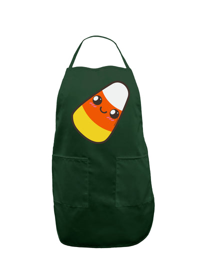 Cute Mother Candy Corn Family Halloween Dark Adult Apron-Bib Apron-TooLoud-Hunter-One-Size-Davson Sales