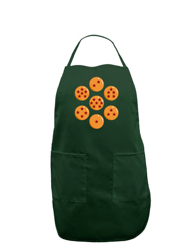 Magic Star Orbs Dark Adult Apron by TooLoud-Bib Apron-TooLoud-Hunter-One-Size-Davson Sales