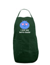 I Love You Berry Much Dark Adult Apron by TooLoud-Bib Apron-TooLoud-Hunter-One-Size-Davson Sales