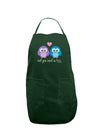 Owl You Need Is Love Dark Adult Apron by TooLoud-Bib Apron-TooLoud-Hunter-One-Size-Davson Sales