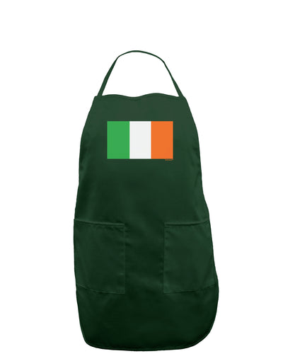 Irish Flag - Flag of Ireland Dark Adult Apron-Bib Apron-TooLoud-Hunter-One-Size-Davson Sales