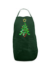 High Heels Shoes Christmas Tree Dark Adult Apron-Bib Apron-TooLoud-Hunter-One-Size-Davson Sales