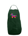 Colorful Hanging Pinata Design Dark Adult Apron by TooLoud-Bib Apron-TooLoud-Hunter-One-Size-Davson Sales