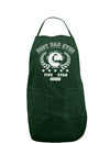 Best Dad Ever Collegiate Dark Adult Apron-Bib Apron-TooLoud-Hunter-One-Size-Davson Sales