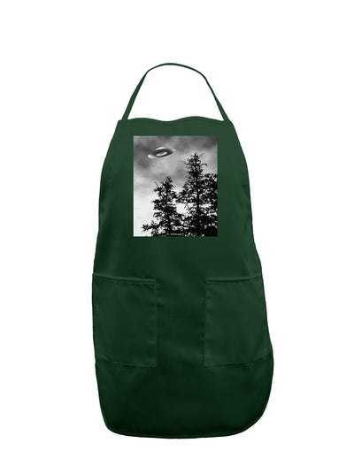 UFO Sighting - Extraterrestrial Dark Adult Apron by TooLoud-Bib Apron-TooLoud-Hunter-One-Size-Davson Sales