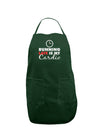 Running Late Is My Cardio Dark Adult Apron-Bib Apron-TooLoud-Hunter-One-Size-Davson Sales