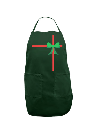 Christmas Present Gift Dark Adult Apron-Bib Apron-TooLoud-Hunter-One-Size-Davson Sales