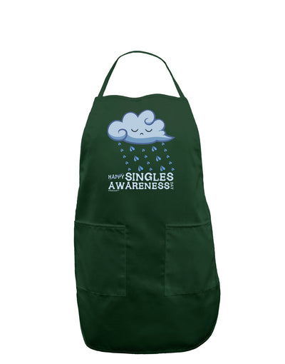 Happy Singles Awareness Day Dark Adult Apron-Bib Apron-TooLoud-Hunter-One-Size-Davson Sales