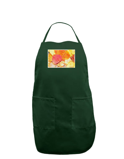 Colorado - Autumn WaterColor Dark Adult Apron-Bib Apron-TooLoud-Hunter-One-Size-Davson Sales