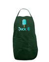 Suck It Popsicle Dark Adult Apron-Bib Apron-TooLoud-Hunter-One-Size-Davson Sales