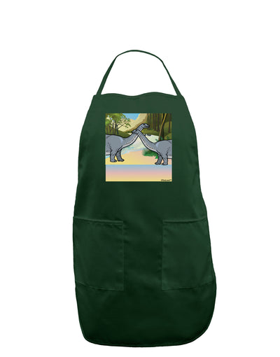 Diplodocus Longus - Without Name Dark Adult Apron-Bib Apron-TooLoud-Hunter-One-Size-Davson Sales