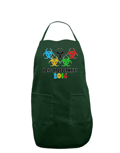 Post-Apocolympics 2014 - Zombie Dark Adult Apron-Bib Apron-TooLoud-Hunter-One-Size-Davson Sales