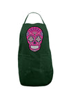 Version 4 Pink Day of the Dead Calavera Dark Adult Apron-Bib Apron-TooLoud-Hunter-One-Size-Davson Sales