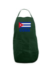 Cuba Flag Cuban Pride Dark Adult Apron by TooLoud-Bib Apron-TooLoud-Hunter-One-Size-Davson Sales