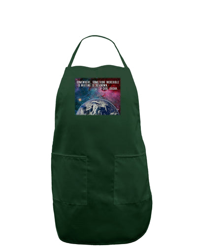 Something Incredible Dark Adult Apron-Bib Apron-TooLoud-Hunter-One-Size-Davson Sales