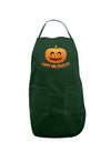 Happy Halloween Jack-o-lantern Dark Adult Apron-Bib Apron-TooLoud-Hunter-One-Size-Davson Sales