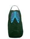 Human Blue Skeleton Bones Ribcage Dark Adult Apron-Bib Apron-TooLoud-Hunter-One-Size-Davson Sales