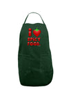 I Heart Spicy Food Dark Adult Apron-Bib Apron-TooLoud-Hunter-One-Size-Davson Sales