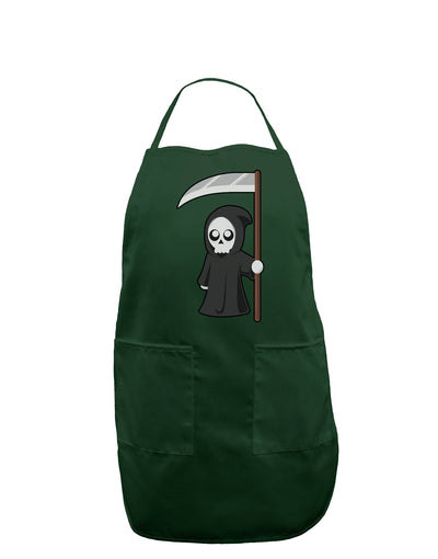 Cute Grim Reaper - Halloween Dark Adult Apron-Bib Apron-TooLoud-Hunter-One-Size-Davson Sales