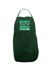 Don't Shop Adopt Dark Adult Apron-Bib Apron-TooLoud-Hunter-One-Size-Davson Sales