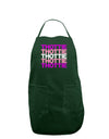 THOTTIE Dark Adult Apron-Bib Apron-TooLoud-Hunter-One-Size-Davson Sales