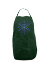 Snowflake Star Christmas Dark Adult Apron-Bib Apron-TooLoud-Hunter-One-Size-Davson Sales