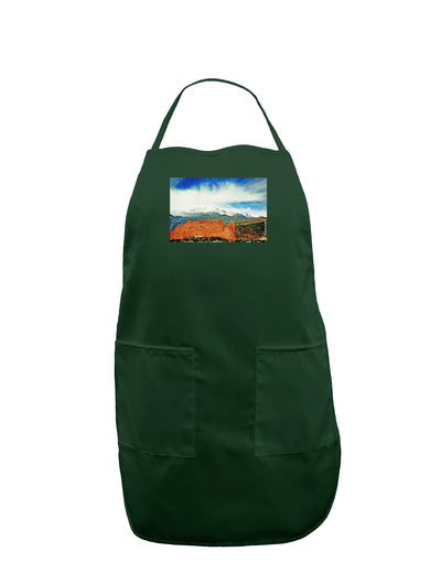 CO Beautiful View Dark Adult Apron-Bib Apron-TooLoud-Hunter-One-Size-Davson Sales