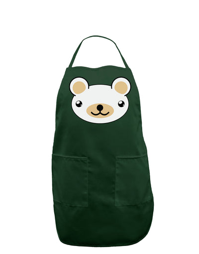 Kyu-T Head - Day Beartholomew Teddy Bear Dark Adult Apron-Bib Apron-TooLoud-Hunter-One-Size-Davson Sales