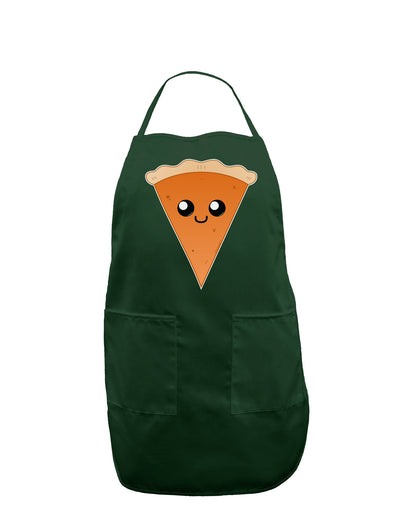 Cute Pie Slice - Thanksgiving Dark Adult Apron-Bib Apron-TooLoud-Hunter-One-Size-Davson Sales