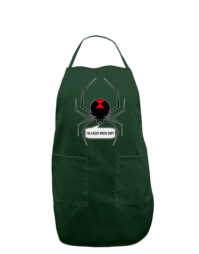 I'm A Black Widow Baby Dark Adult Apron-Bib Apron-TooLoud-Hunter-One-Size-Davson Sales