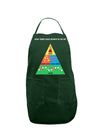 Four Main Food Groups of an Elf - Christmas Dark Adult Apron-Bib Apron-TooLoud-Hunter-One-Size-Davson Sales