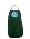 Cute RPG Slime - Blue Dark Adult Apron by TooLoud-Bib Apron-TooLoud-Hunter-One-Size-Davson Sales