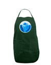 Iceberg Watercolor Dark Adult Apron-Bib Apron-TooLoud-Hunter-One-Size-Davson Sales