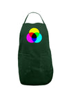 CMYK Color Model Dark Adult Apron by TooLoud-Bib Apron-TooLoud-Hunter-One-Size-Davson Sales